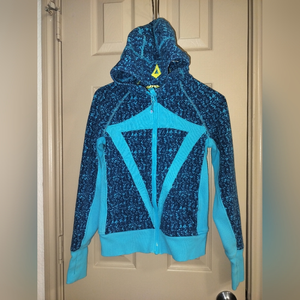Ivviva By Lululemon Scuba Hoodie Sz 10